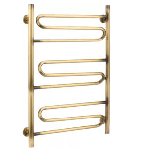 Полотенцесушитель водяной Domoterm Офелия П9 50x70  античная бронза